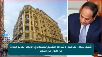 شقق بديلة.. تفاصيل وشروط التقديم لمستأجري الإيجار القديم ابتداءً من الأول من أكتوبر